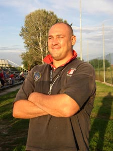 L'allenatore Marco Rossini